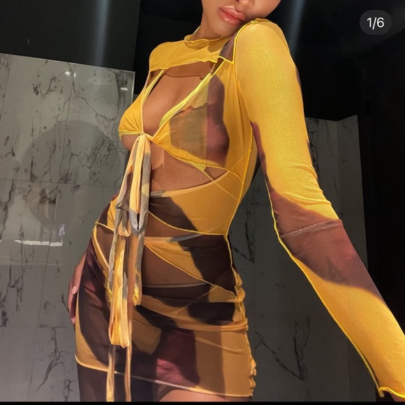 Mesh Dress - Picture 1 of 3